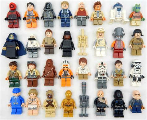 LEGO minifigures Star Wars 